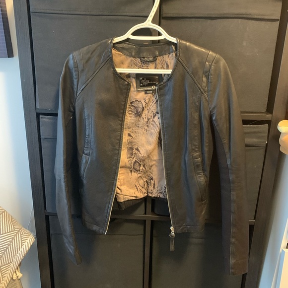 Mackage Leather Jacket - Picture 1 of 6